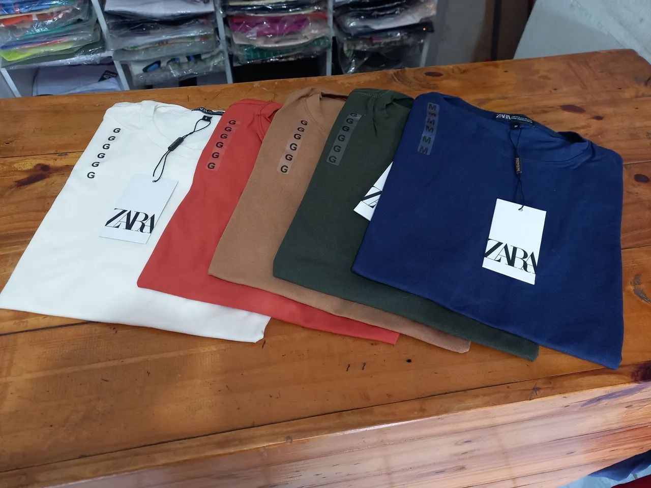 Camisetas masculina malha 40.1 peruana  - Foto 3
