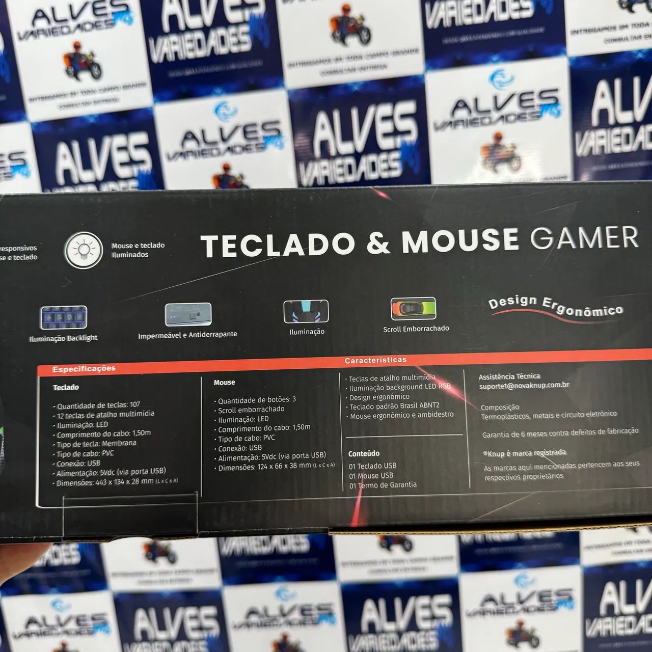 Kit teclado e mouse gamer - Foto 2