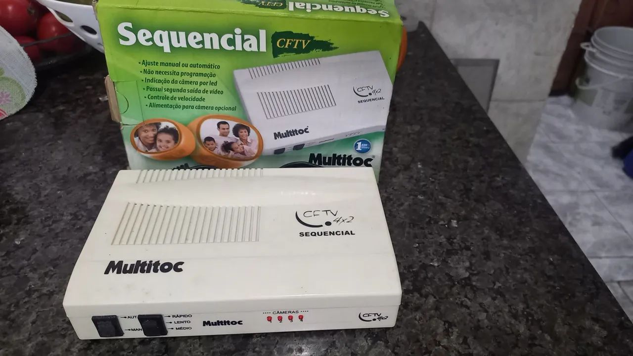 Sequencial Multitoc CFTV 4X2