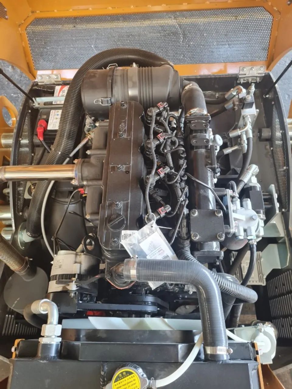 Rolo Vibratório St5000n Motor Changchai Zn490b - Foto 6