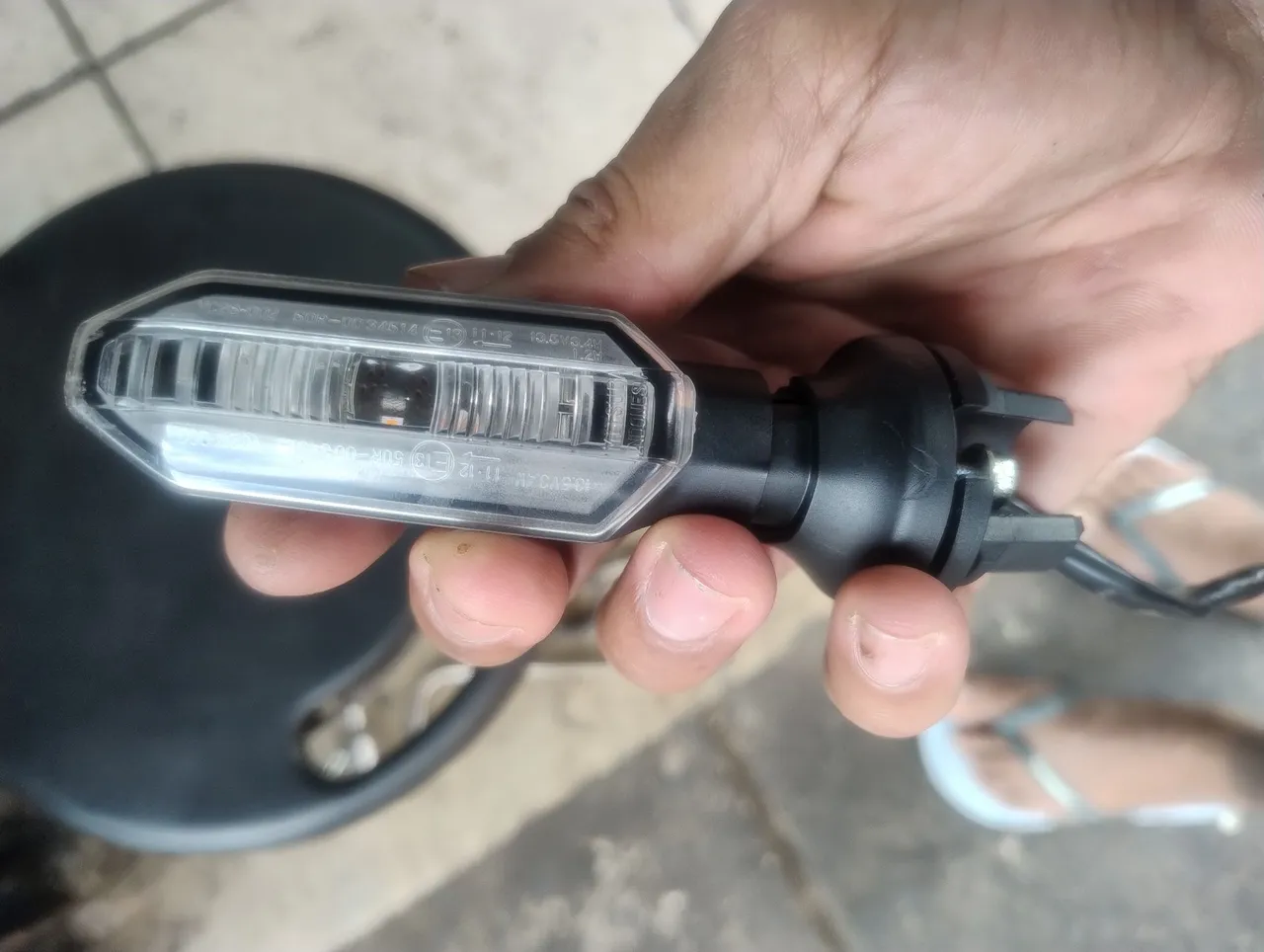Pisca original da CB 500 F
