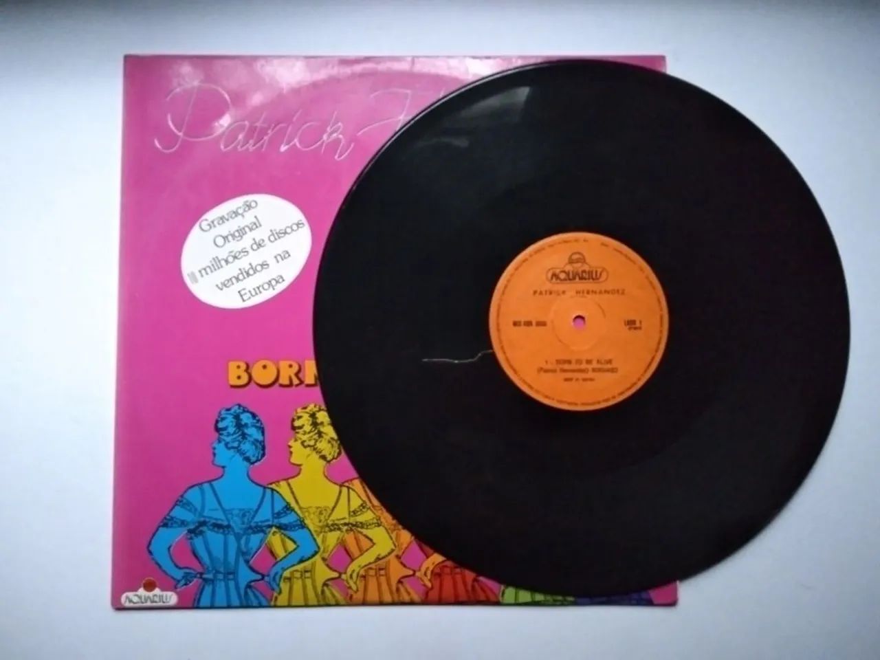 Lp disco de vinil Patrick Hernandez born to be alive - Foto 3