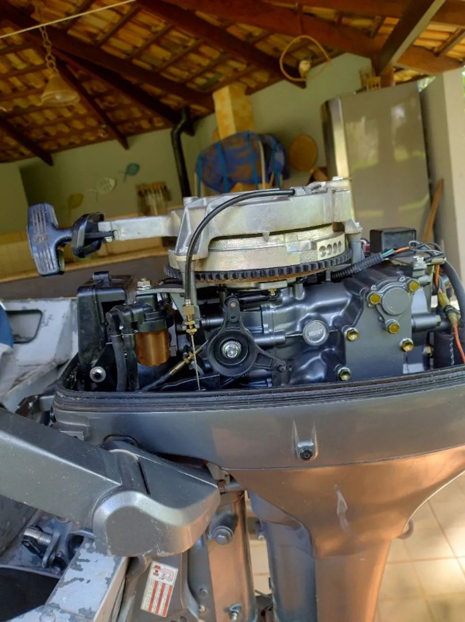 BARCO 5M, MOTOR Suzuki 15 HP Eletrico, CARRETA - Foto 10