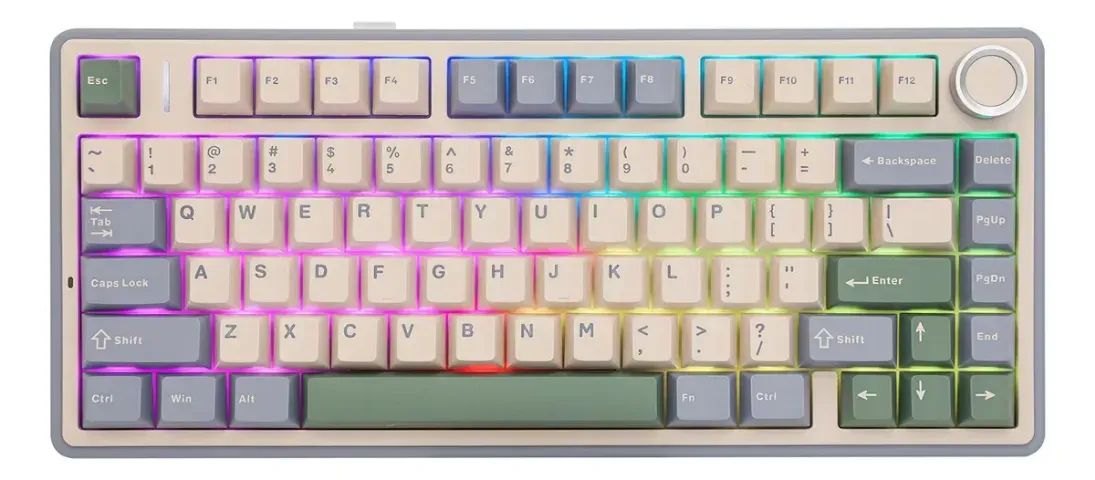 TECLADO MECÂNICO AULA F75  - Foto 3