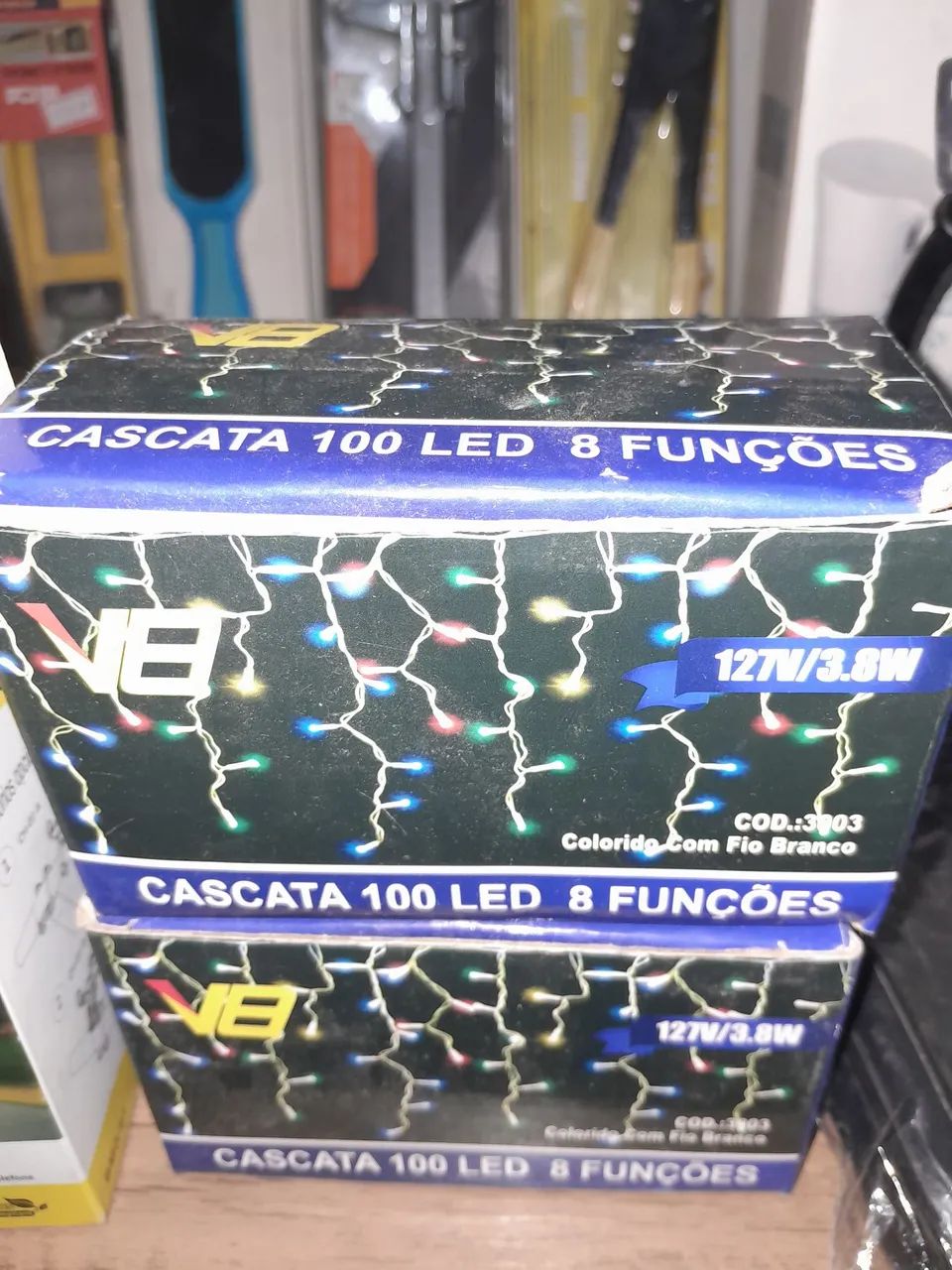 CASCATA 100 LED 8 FUNÇÕES  127/3.8W