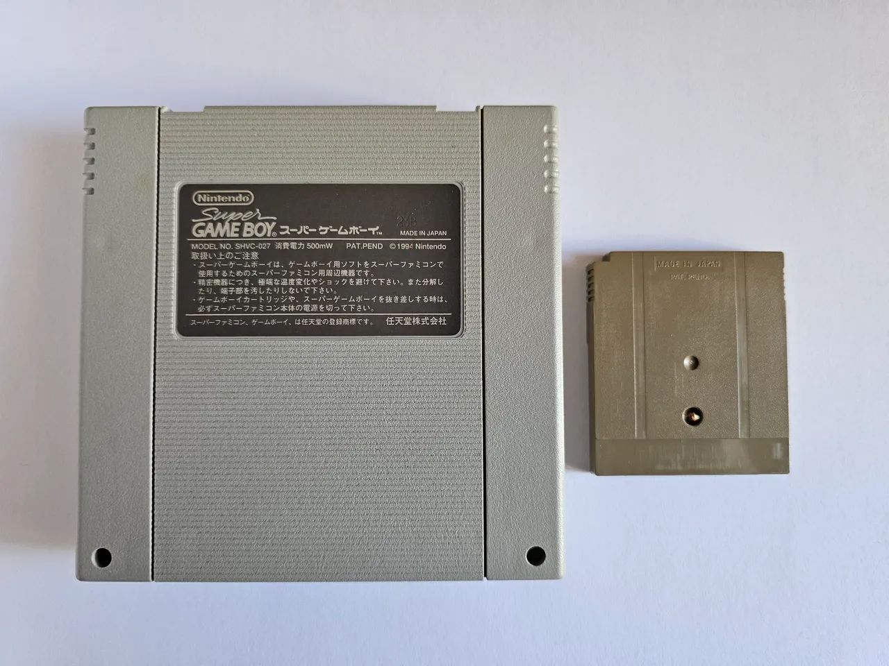 Adaptador Super Game Boy para Super Famicom + Kirby Star Stacker