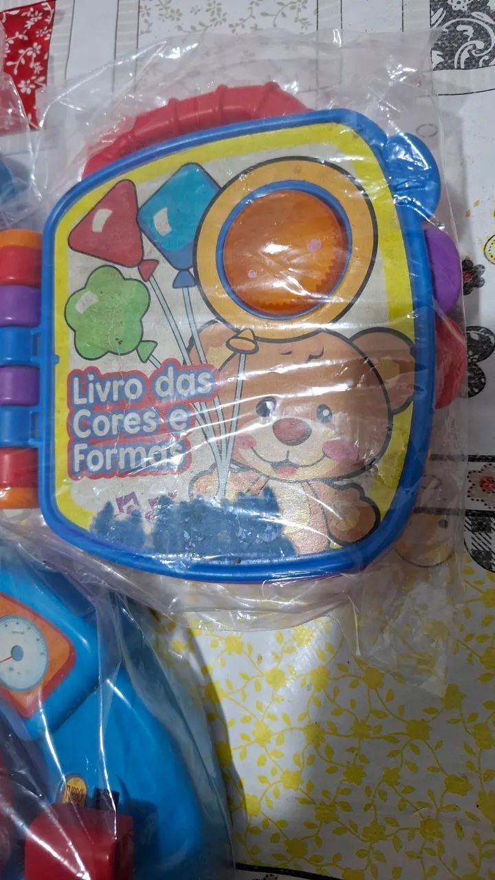 Lote brinquedos sonoros musicais Fisher price - Foto 3