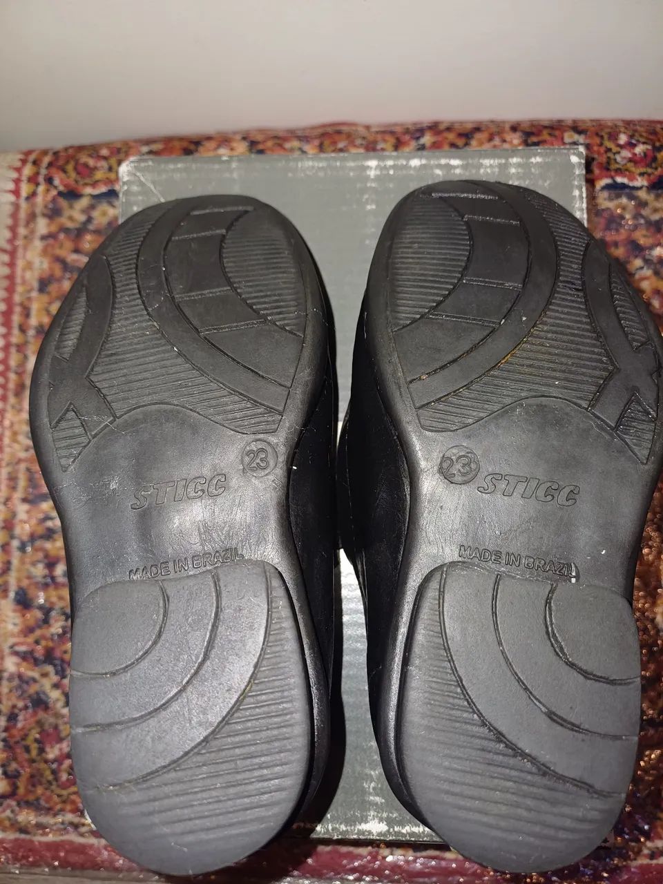 Sapatos Sticc de couro ecológico infantil - Foto 4