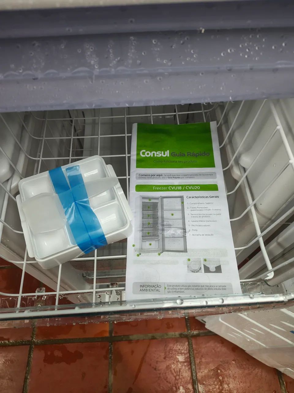 Freezer Vertical Consul Slim NOVO (ENTREGO) - Foto 3