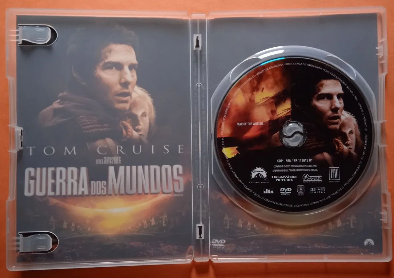 DVD - Dias de Trovão e Guerra dos Mundos (Tom Cruise) - CDs, DVDs