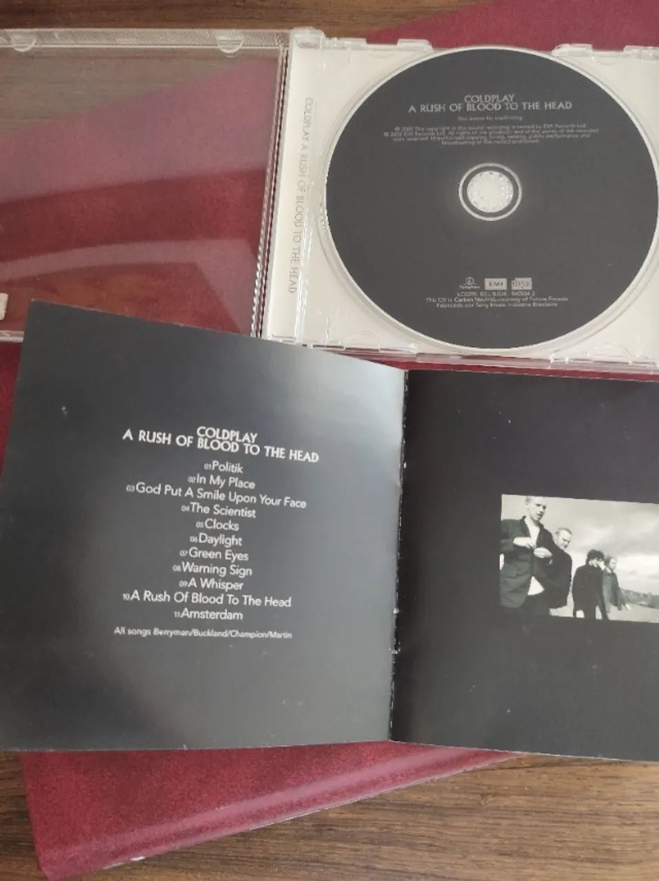 CD Coldplay- A Rush of Blood to the Head, ano 2002 - Foto 4