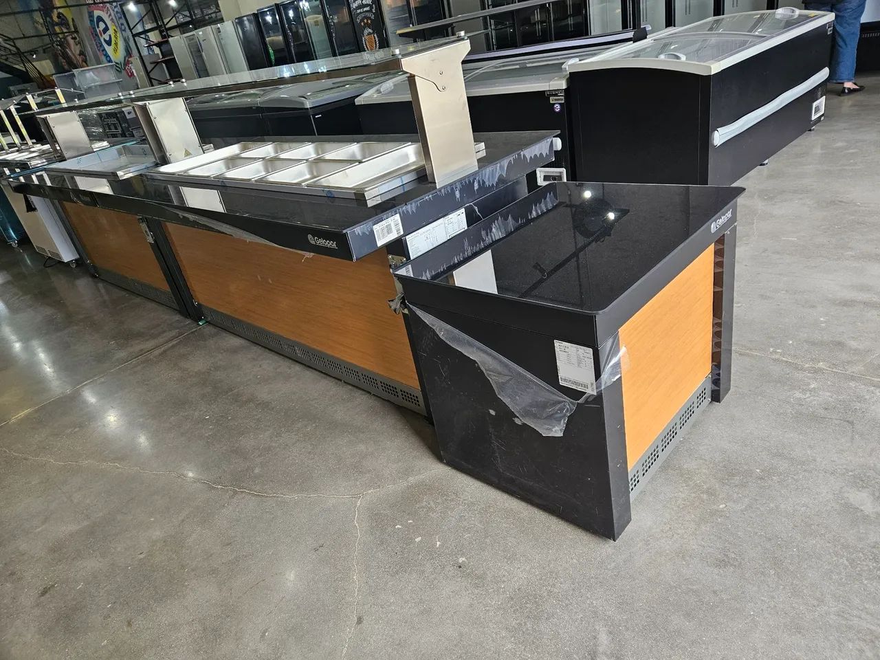 conjunto buffets quente e frio + modulo gelopar  - Foto 2