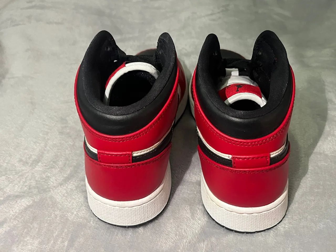 Air Jordan 1 Mid Chigado Black Toe - Foto 4