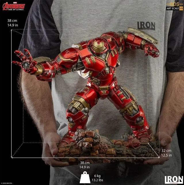 Hulkbuster Bds Art Scale 1/10- Vingadores Iron Studios (Leia Descrição)