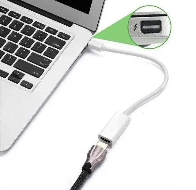 Cabo Adaptador Conversor Mini Displayport Hdmi  - Foto 2