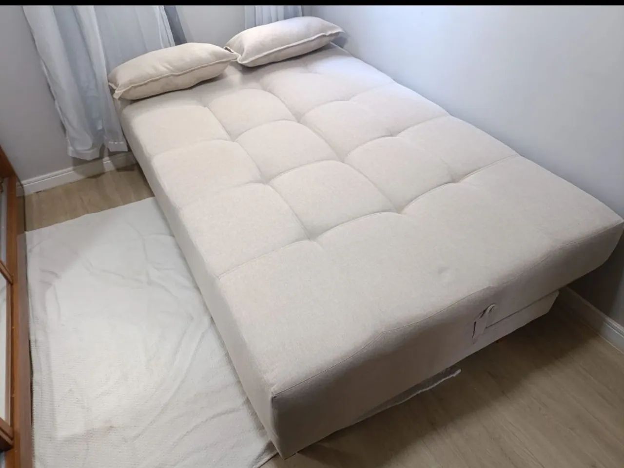 Sofá cama cross linho  - Foto 2