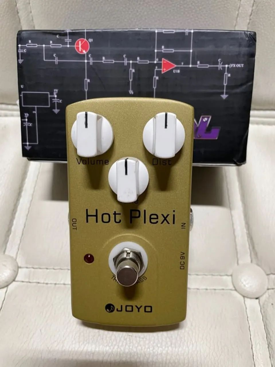  Pedal Guitarra Joyo Overdrive - Hot Plexi -zeradaoooo!