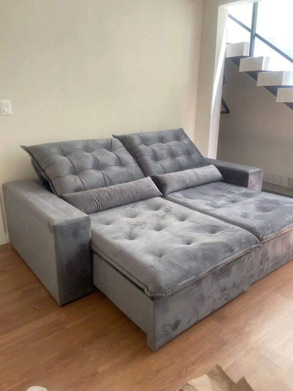 Sofa Equador, retrátil e reclinável 