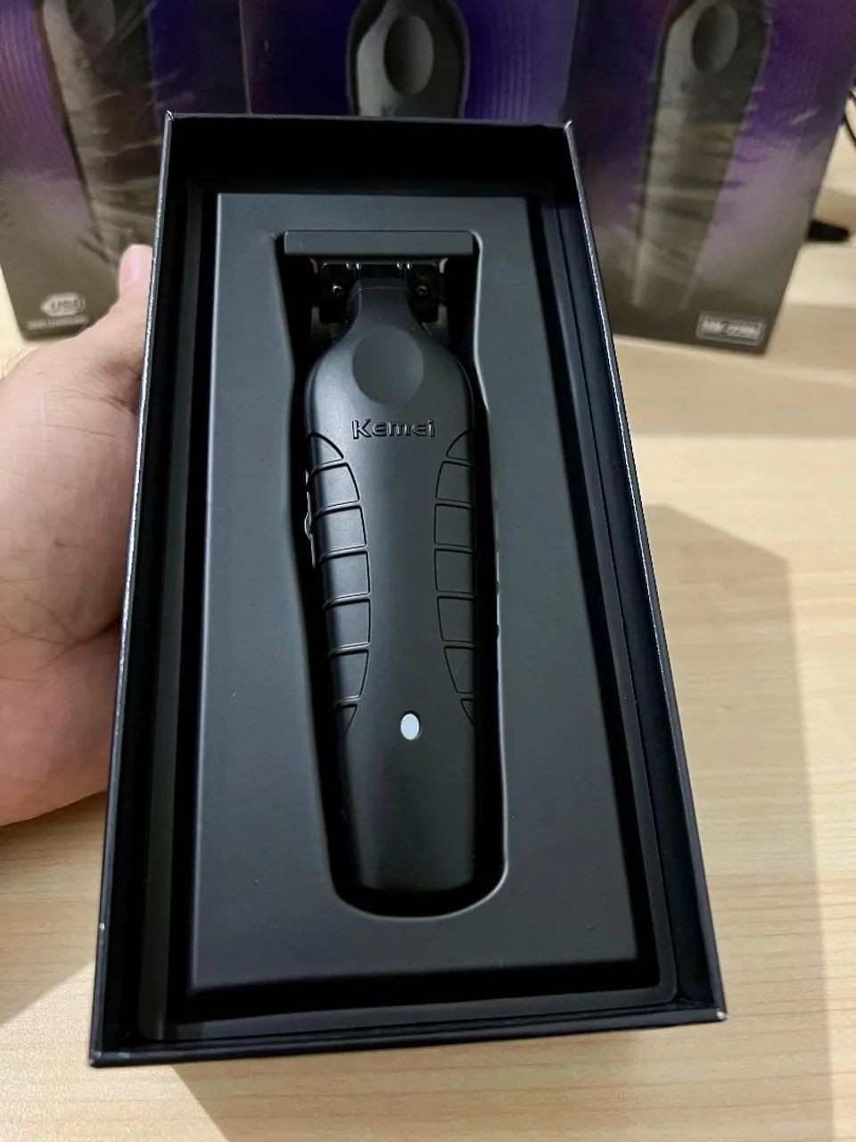 Máquina para acabamento KM 2299 KEMEI  - Foto 2