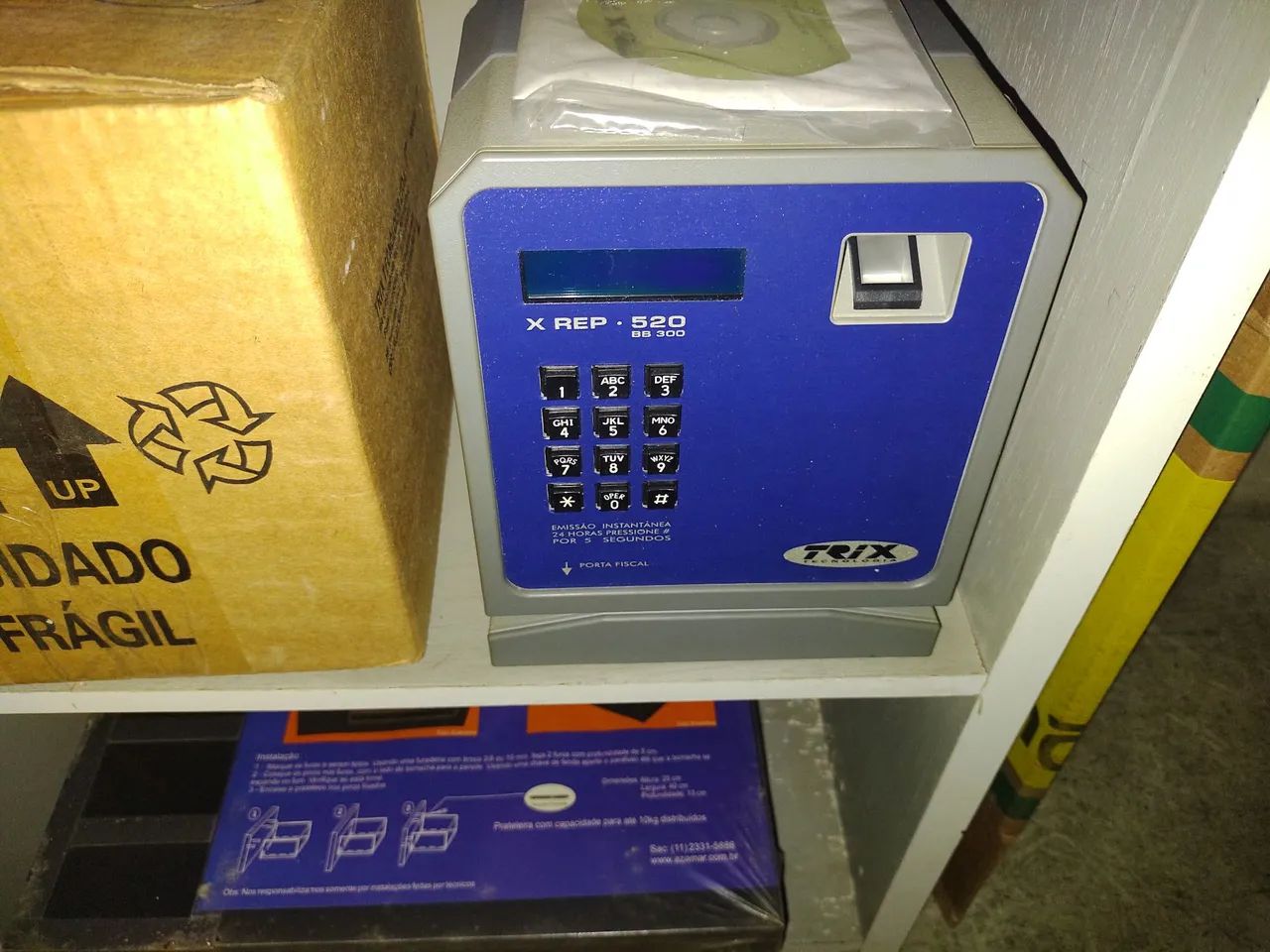 Relógio de ponto, ainda tenho a caixa, original, e outros. - Foto 2