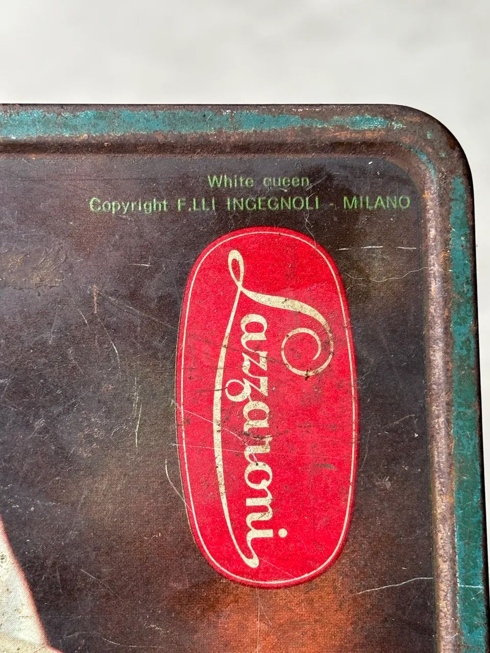 Caixa antiga biscoitos Lazzaroni  - Foto 4