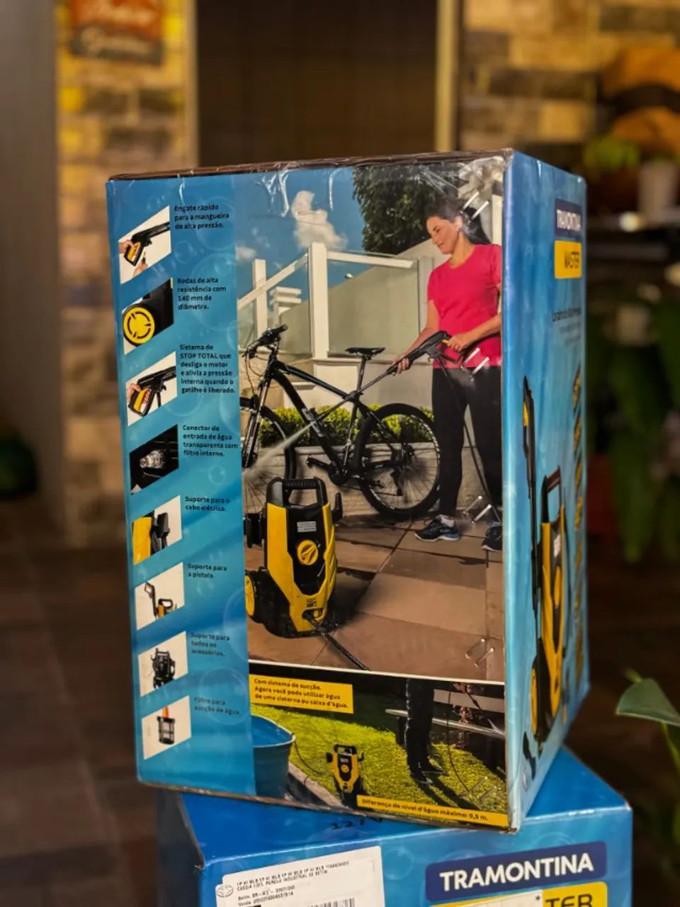 Lavadora De Alta Pressão Tramontina 1200W Master 1500 Psi - Foto 2