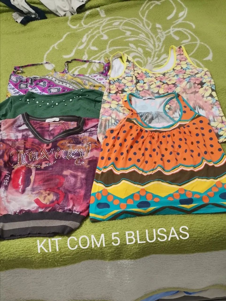 Roupas femininas Kit 5 Peças Ref. 15