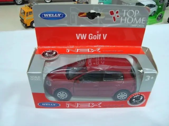 Miniatura Volkswagen Golf V 1/32 Welly Lacrado #79158 - Foto 5