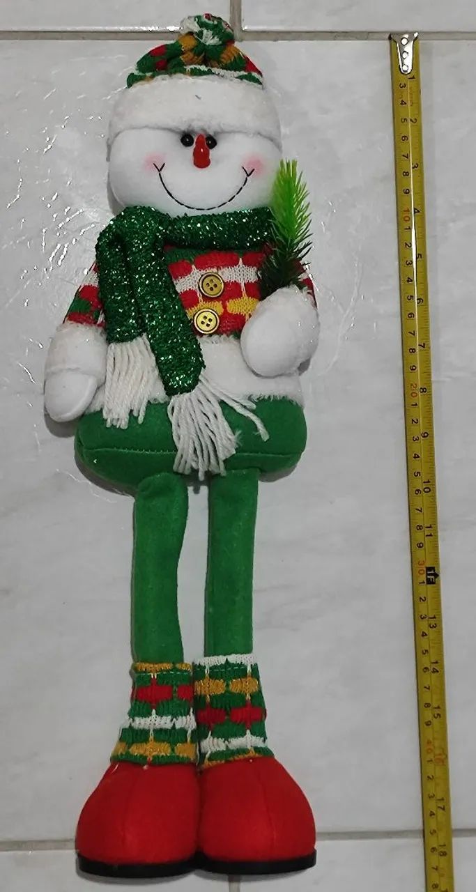 Boneco de Neve de enfeite de Natal. Novo. - Foto 2