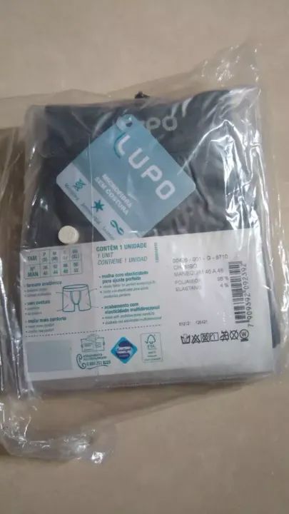 Cueca Boxer Lupo Microfibra Cor: Chumbo Tam: G Ref 671-002 - Foto 3