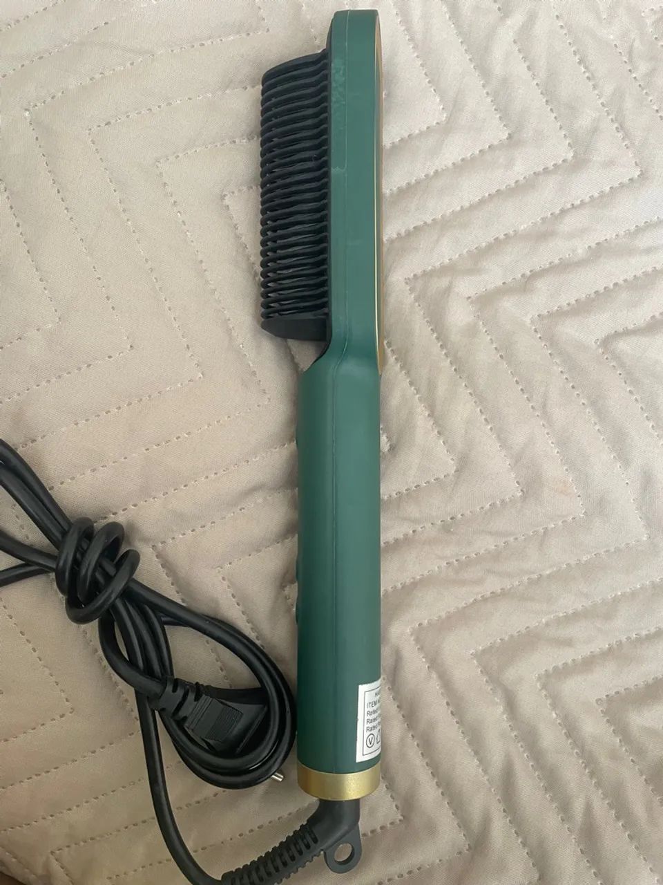 Escova Alisadora PTC - Alisa e Modela Seu Cabelo - Foto 4