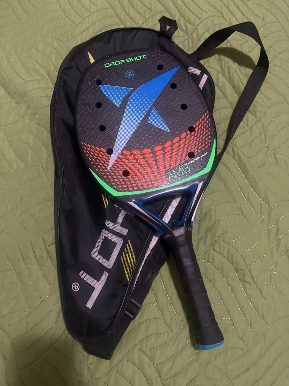 Raquete de Padel Drop Shot Explorer 3.0 BT + Capa