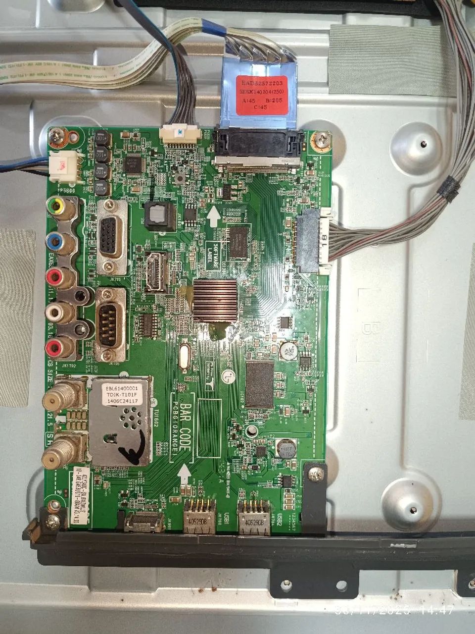 Placa principal TV LG 42LY340C - Foto 2