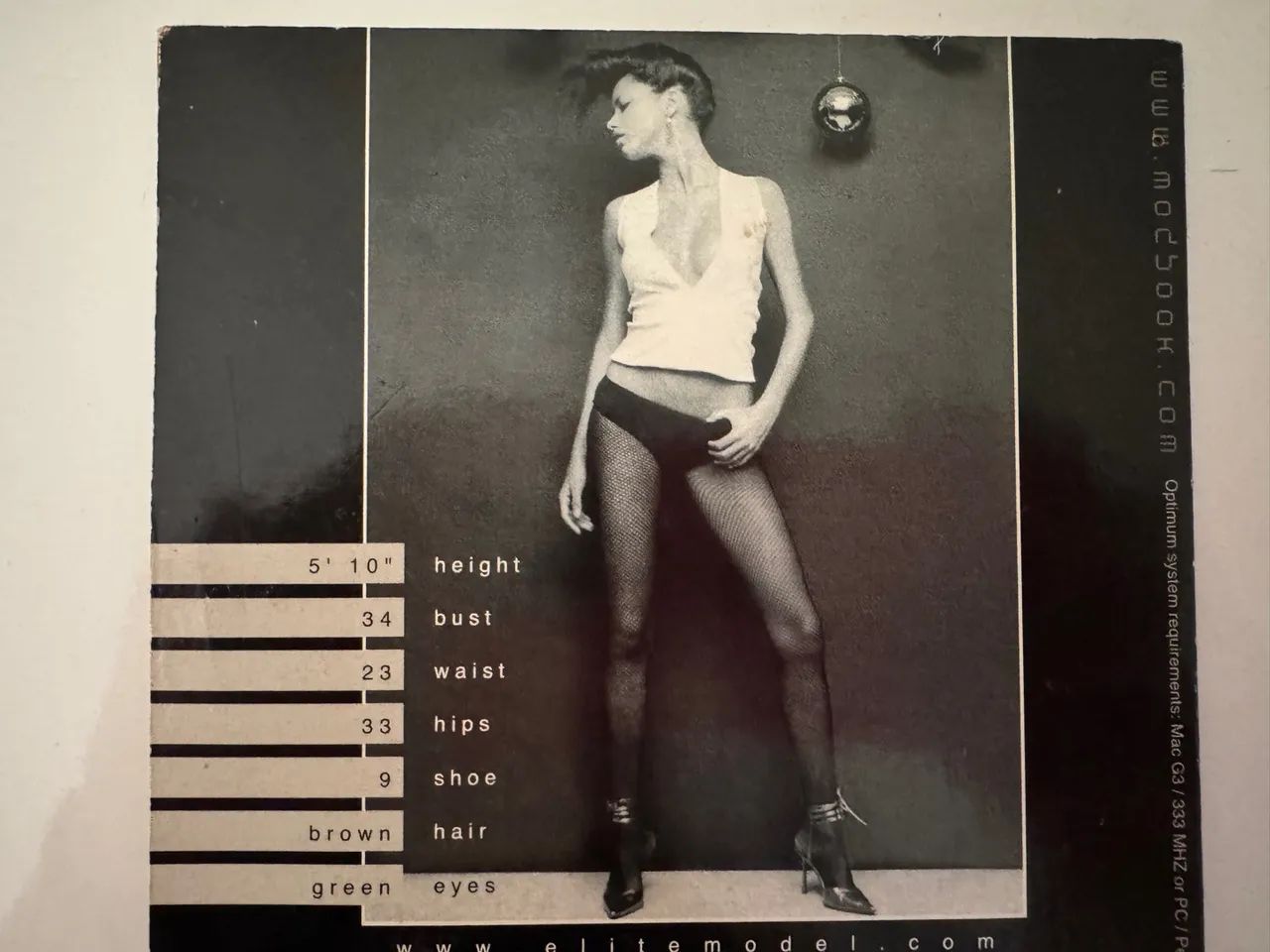 Cd Book 2001 Adriana Lima - Foto 4
