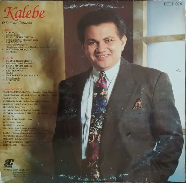 Lp Disco de Vinil Gospel Evangélico Kalebe - O Som Do Coração - Foto 2
