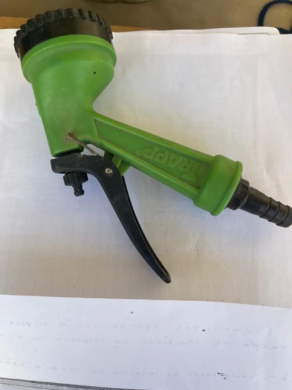 ESGUICHO PISTOLA DE JARDINS TRAPP 4 JATOS 