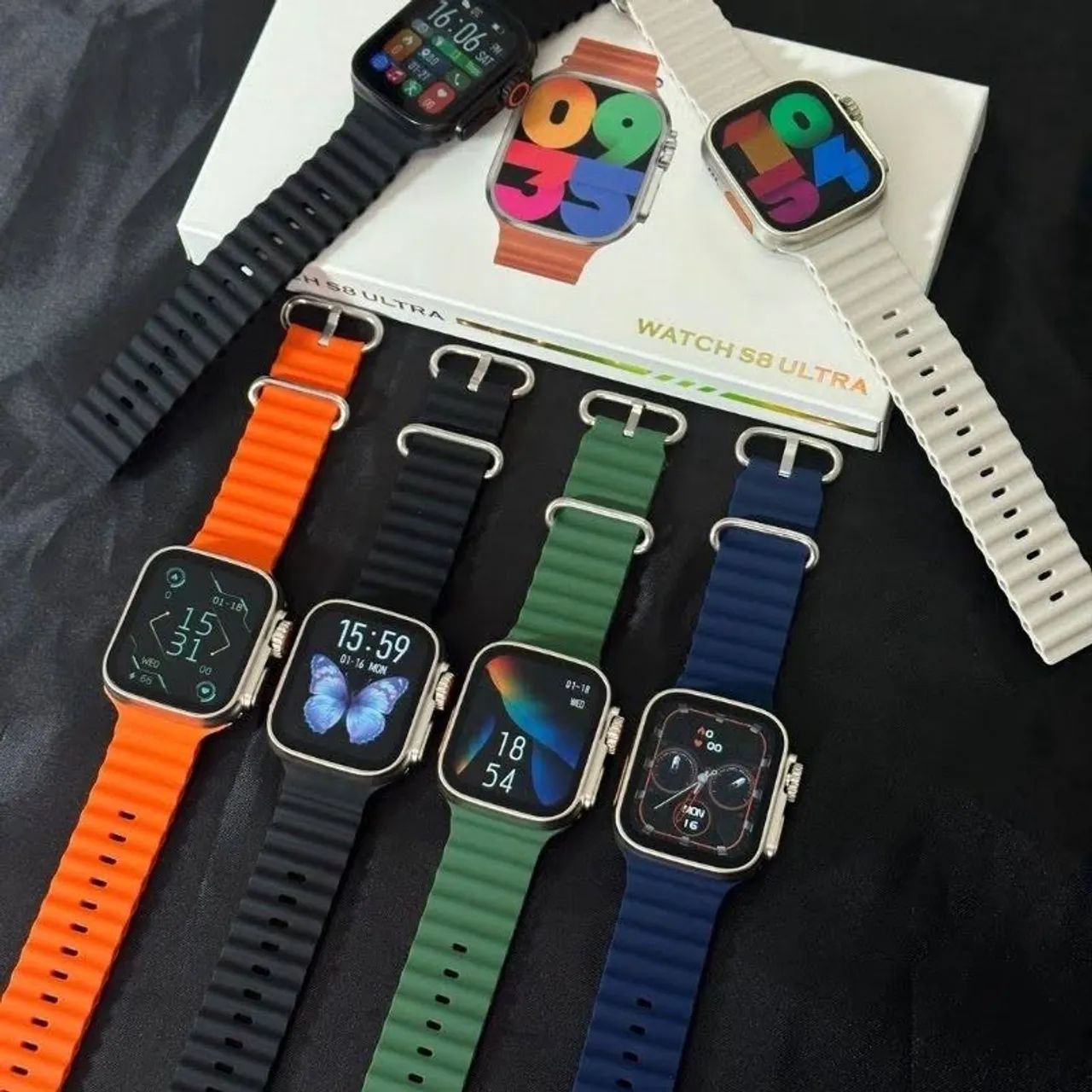 Smartwatch S8 Ultra - Diversas Cores e Funções!