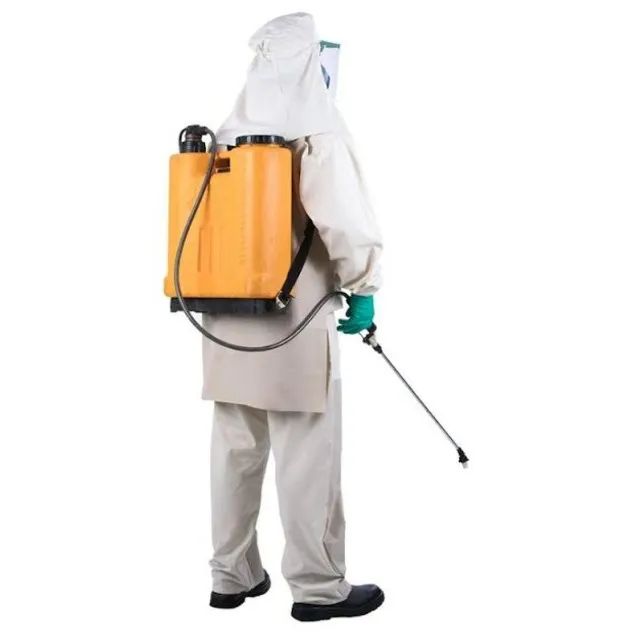 Conjunto Macacão de Segurança Roupa de Proteção EPI Agrícola Pulverização Aplicação