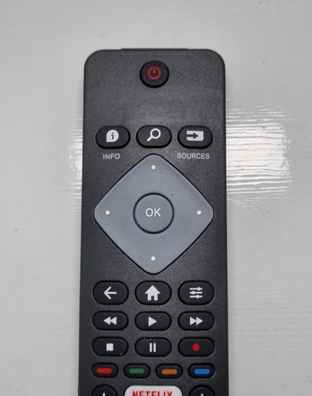 Controle Remoto Compatível Televisão Smart Philips 4k 50pug6513 710 - Foto 5