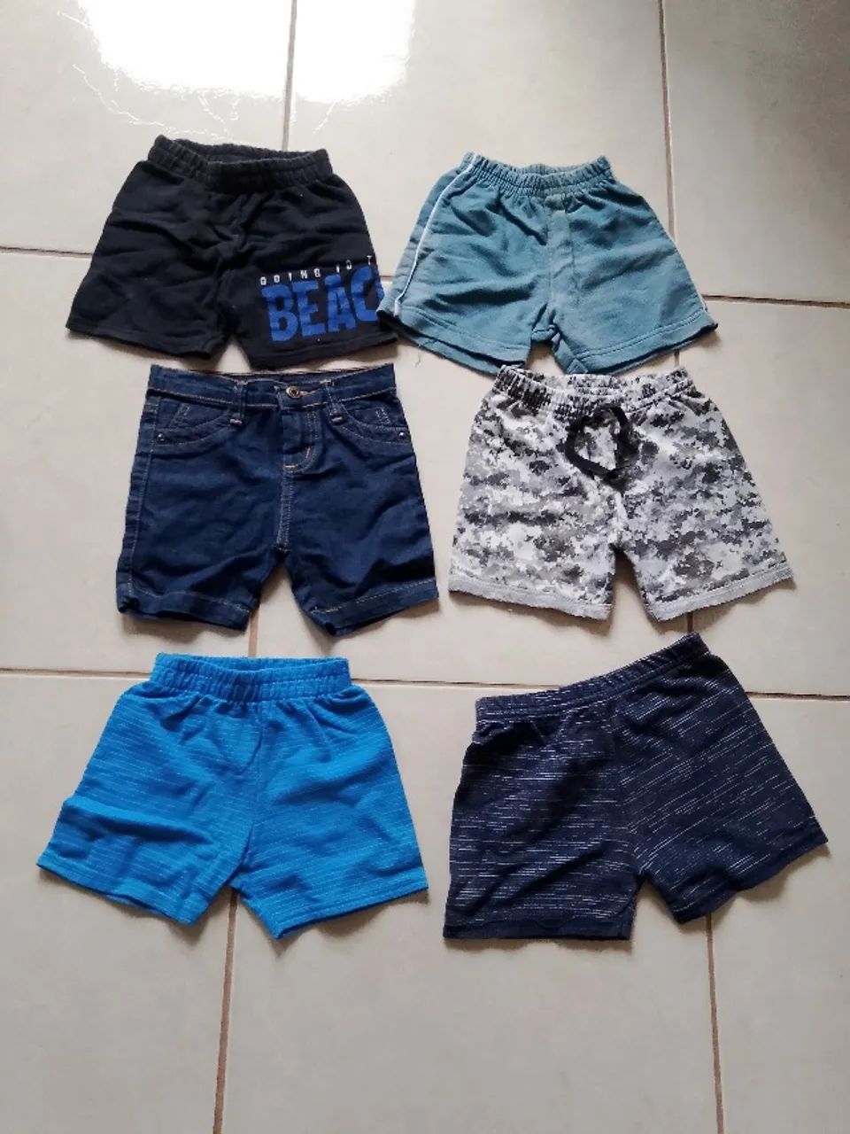Lote de roupa menino 1/2 anos