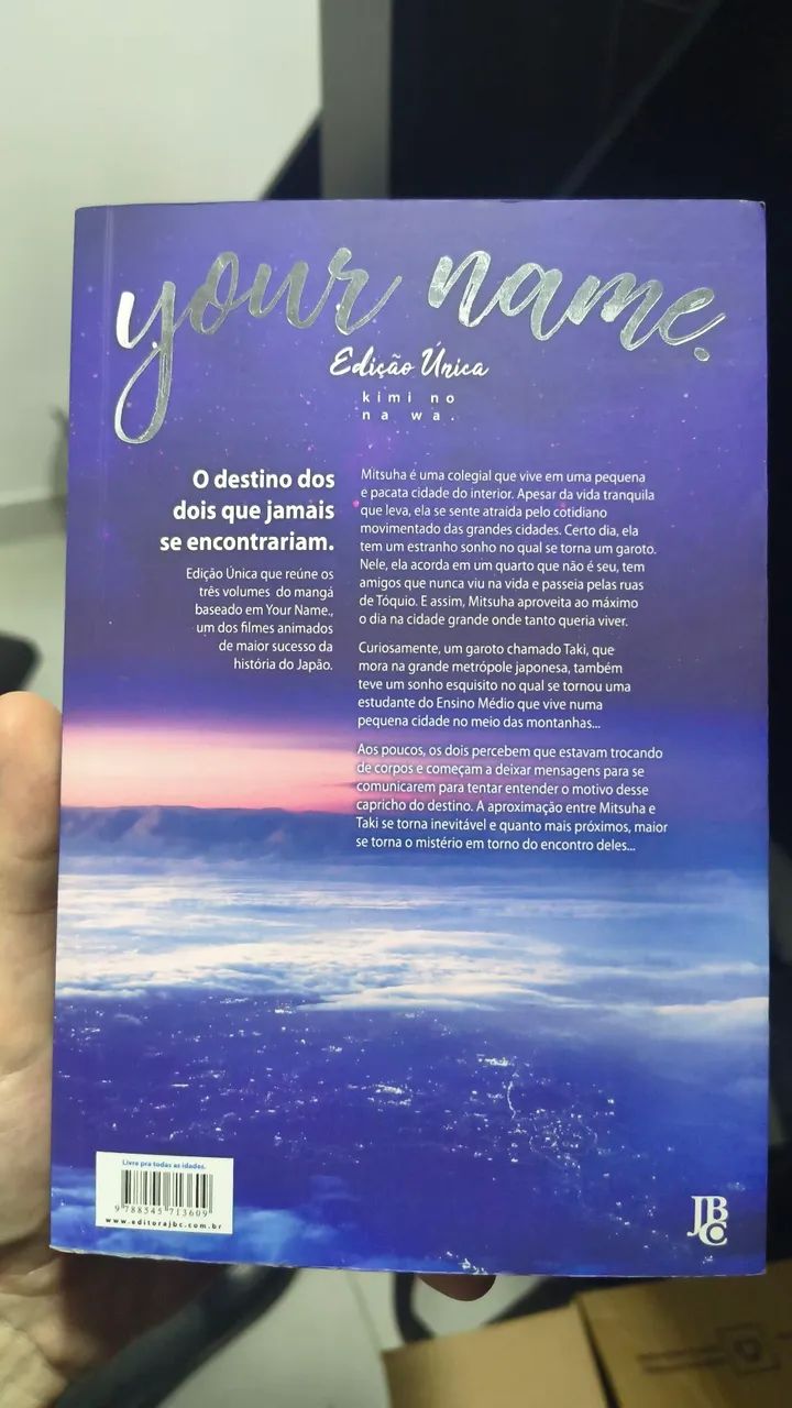 Mangá Your Name Volume Único  - Foto 2
