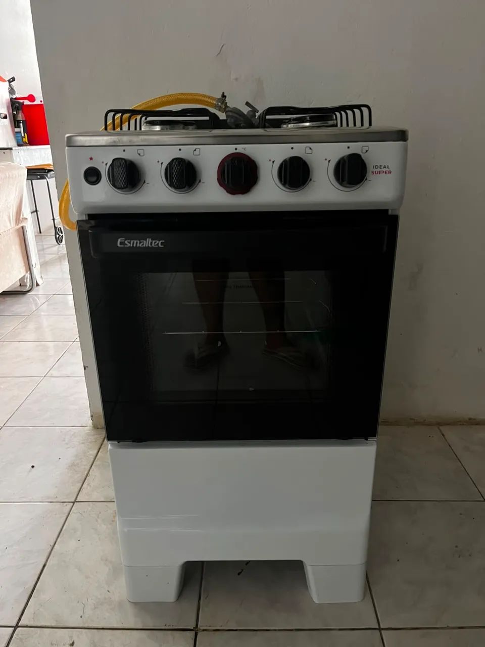 Fogão 4 bocas novo, automático 