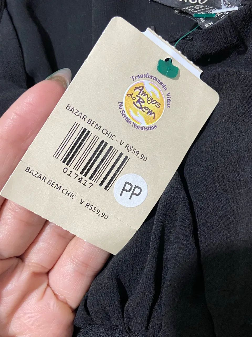 Vestido Preto Verão- Mango PP - Foto 4