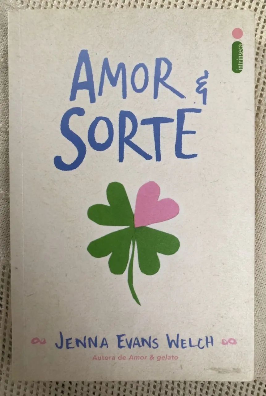 Livro AMOR E SORTE 