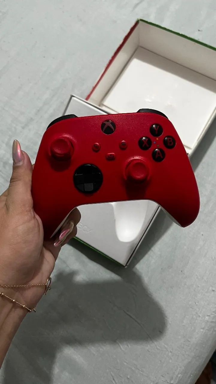 Controle Xbox Pulse Red - Foto 3