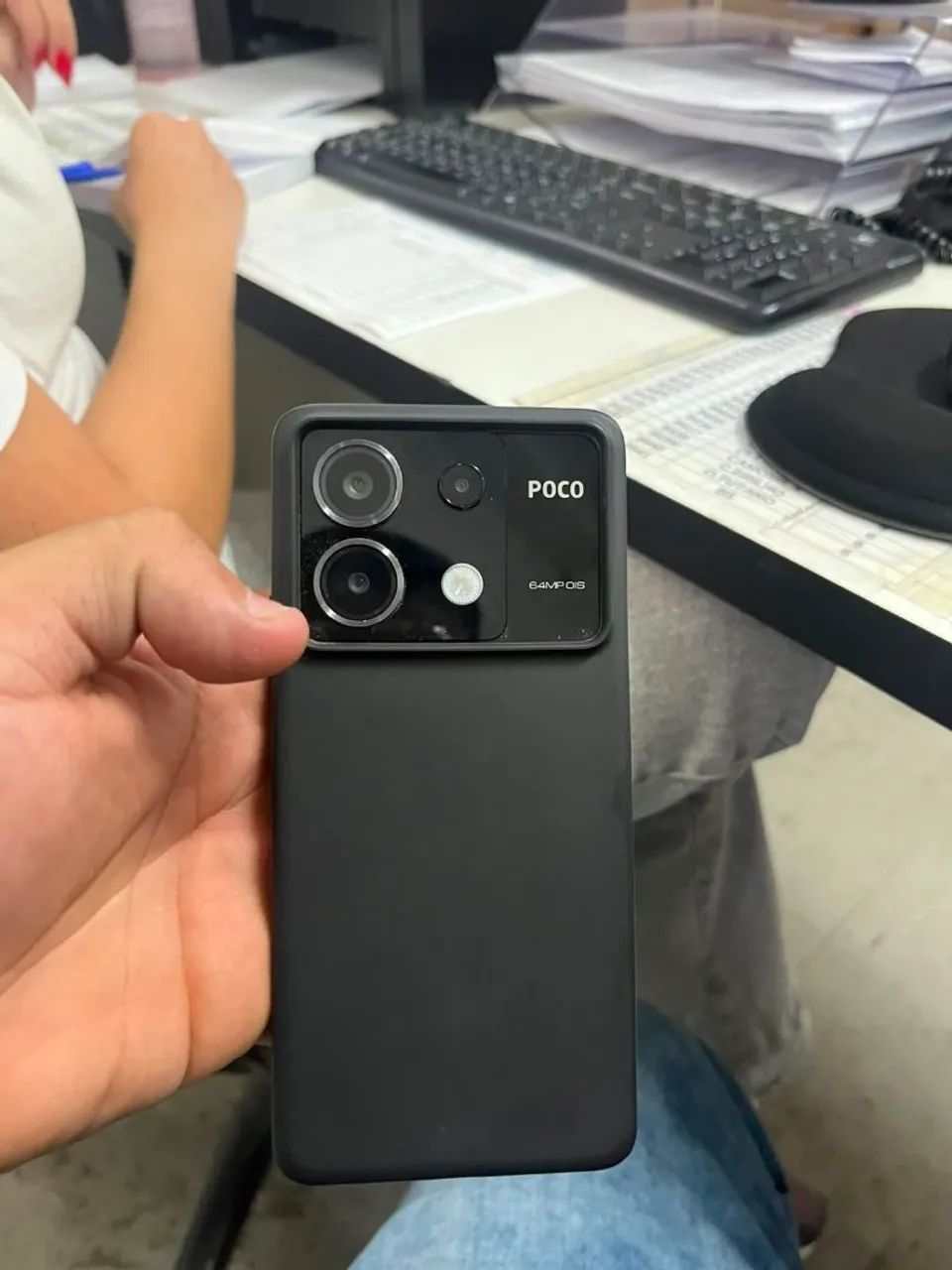 Celular poco x6 5G, 512 gb , 12 de memória RAM, - Foto 3