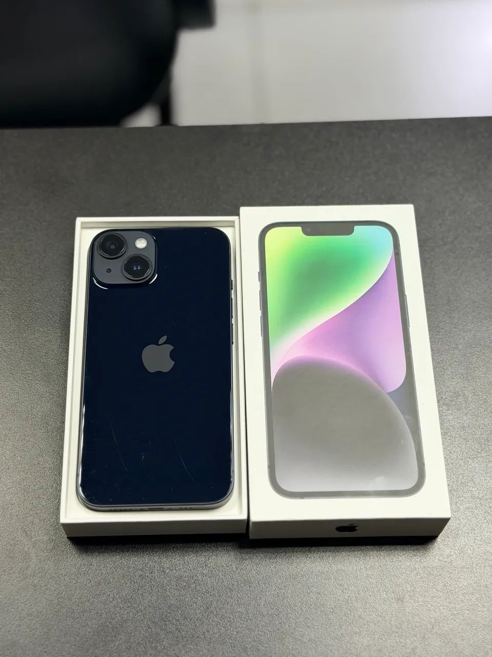 Iphone 14 128GB Preto com Caixa Perfeito Estado - Foto 2