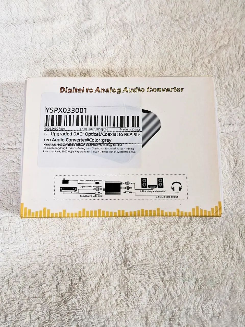 Dac conversor ótico coaxial para rca - Foto 5