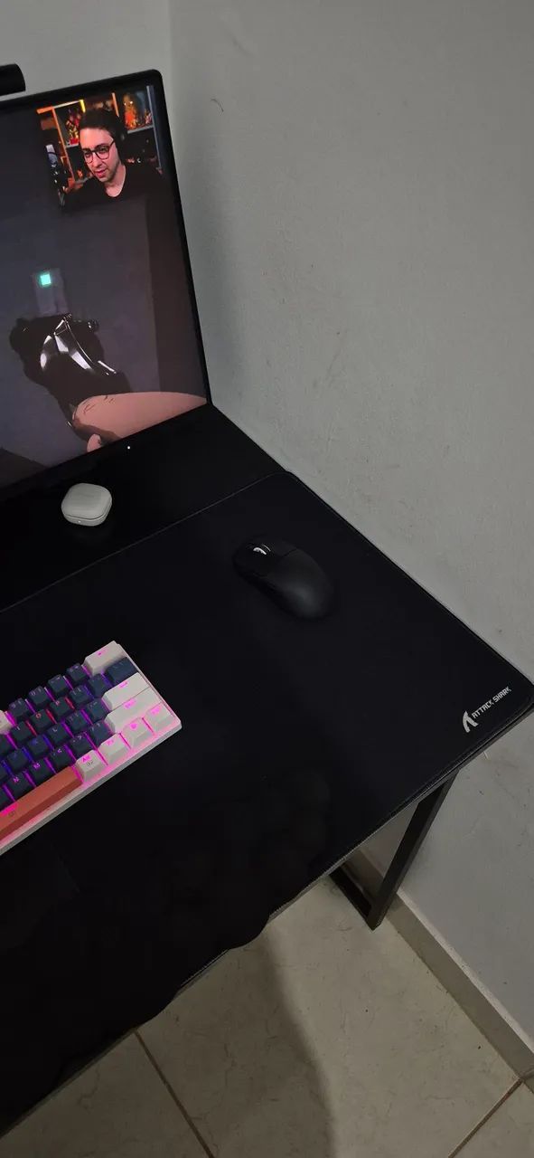 mousepad attack shark 40x45 preto