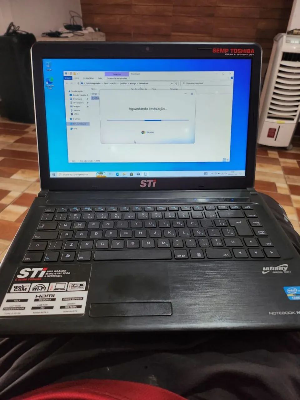 Notebook sti zero vendo leia - Foto 3